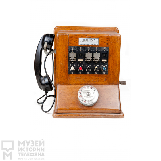 Телефон-коммутатор системы АТС с микротелефонной трубкой для 3 внутренних номеров